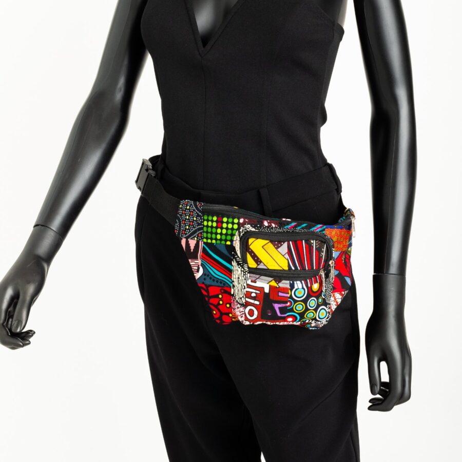 Multicolor African Fanny Pack