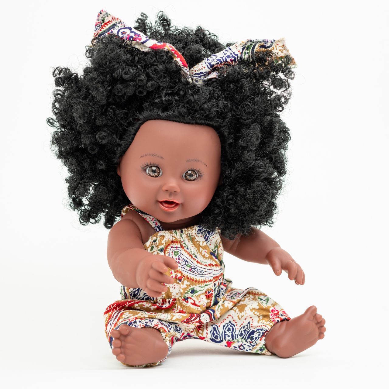 The Aimee Doll in Brown Jumpsuit Seating The Aimee Doll in Brown Jumpsuit Seating