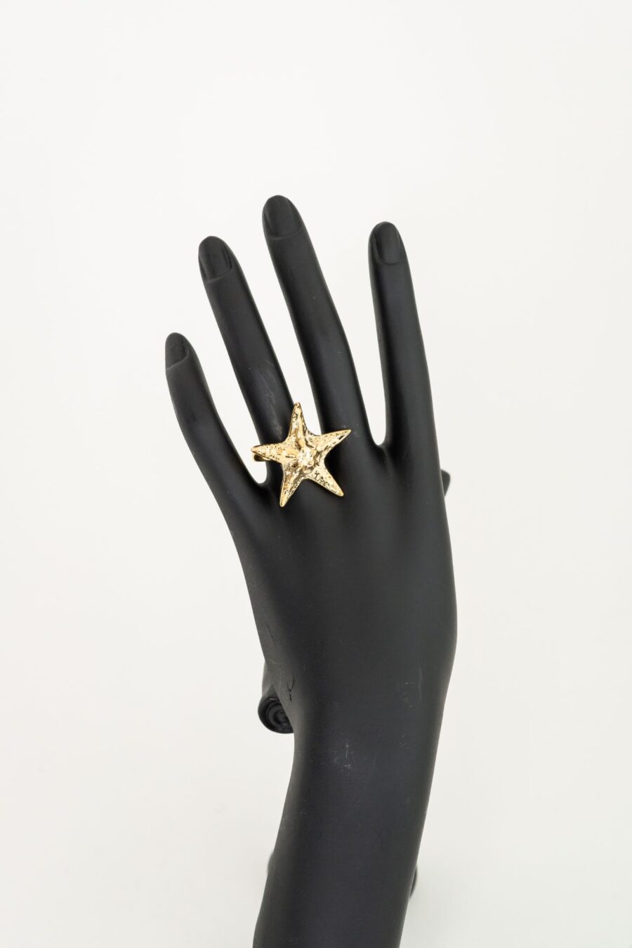 Brass Starfish Ring - Adjustable