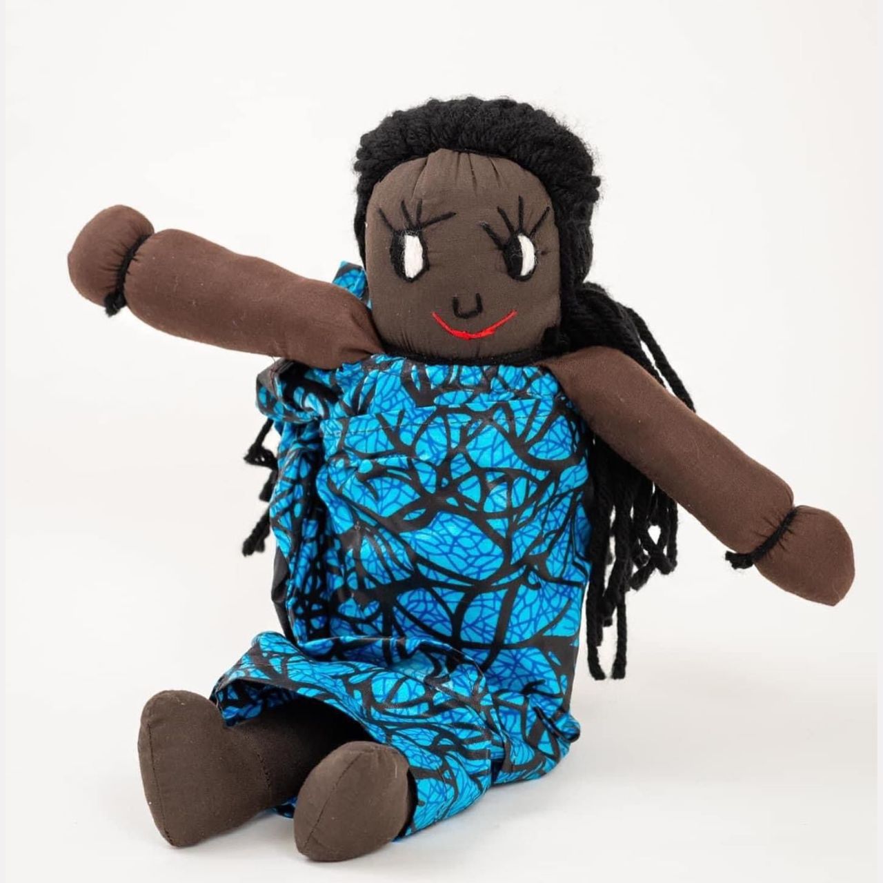 Blackly Black Aimee Dolls Sitting Blackly Black Aimee Doll