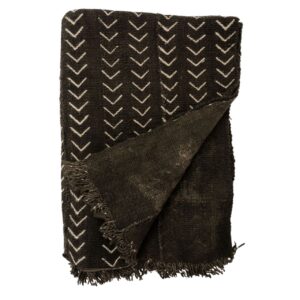Black and white mudcloth - arrows