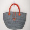 Gray Sisal Bag- hung Gray Sisal Bag- hung