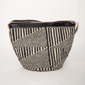 Zebra Black and White Sisal Bags
