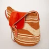 Sisal Basket Bag Sisal Basket Bag Back SIsal Basket Bag Hung Geometric Sisal Basket Bag