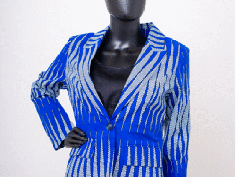 Handwoven Kitenge Blazer