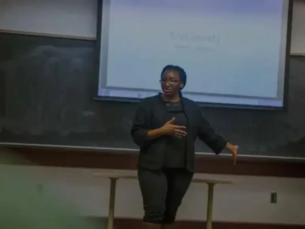 Professor Chipo Dendere Speaking