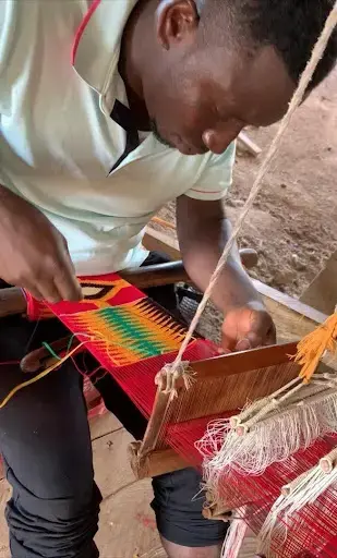 Kente Weaving in Ghana