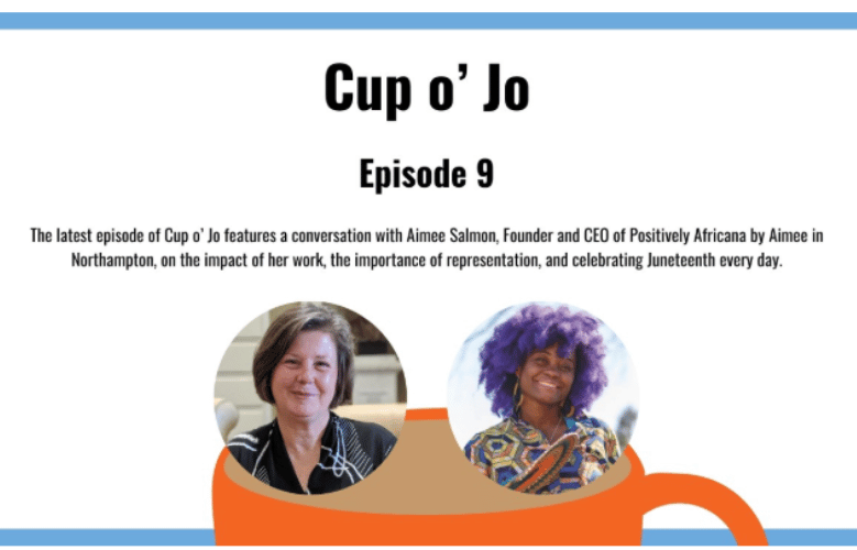 Featured on Cup o' Jo with Senator Jo Comerford